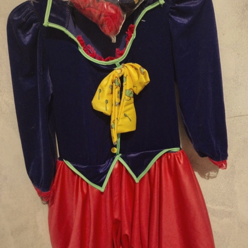 Mad hatter tween small dress